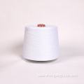 100% 21/1 POLYESTER WHITE SPUN YARN